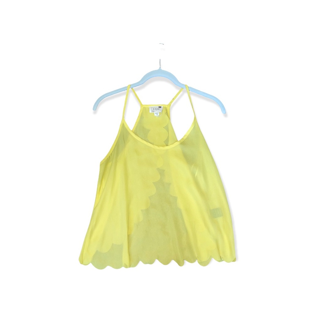 Flowy Yellow Tank